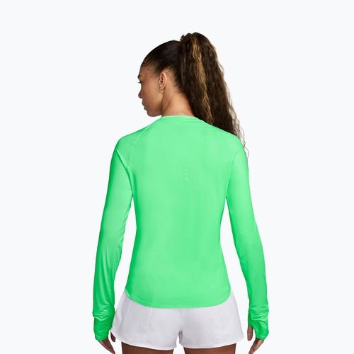 Longsleeve da running donna Nike Swift Dri-FIT UV illusion green