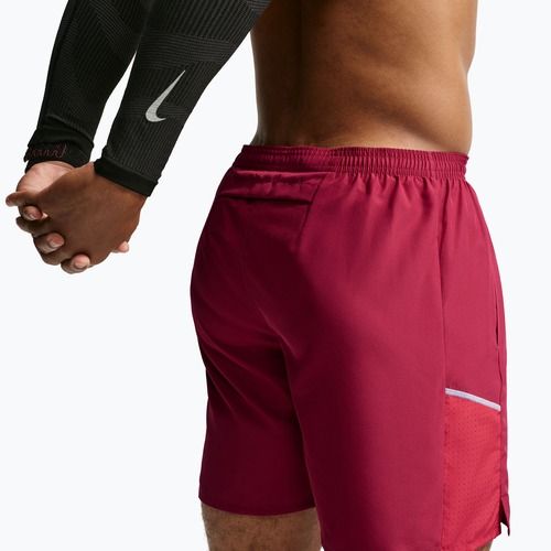 Pantaloncini da corsa da uomo Nike Miler tough red/sport red