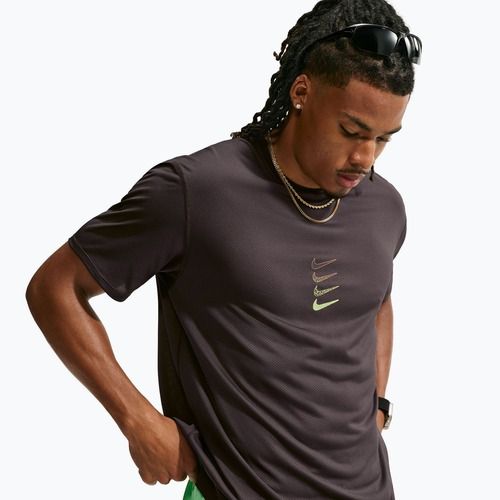 Maglia da corsa da uomo Nike Dri-Fit Running Top tar