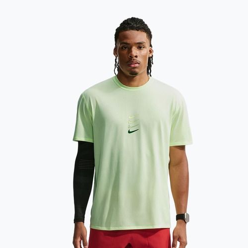 Maglia da corsa da uomo Nike Dri-Fit Running Top barely volt