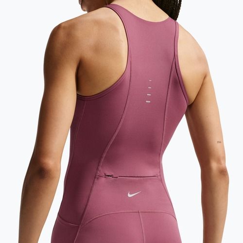 Kombinezon do biegania damski Nike Swift Dri-Fit pink smoke