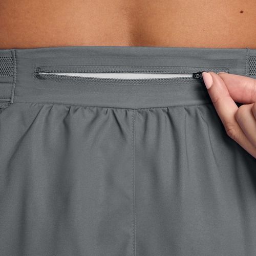 Pantaloncini da corsa da donna Nike AeroSwift iron grey/white