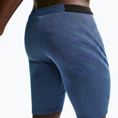 Pantaloncini da corsa da uomo Nike AeroSwift baltic blue/black/old royal/black