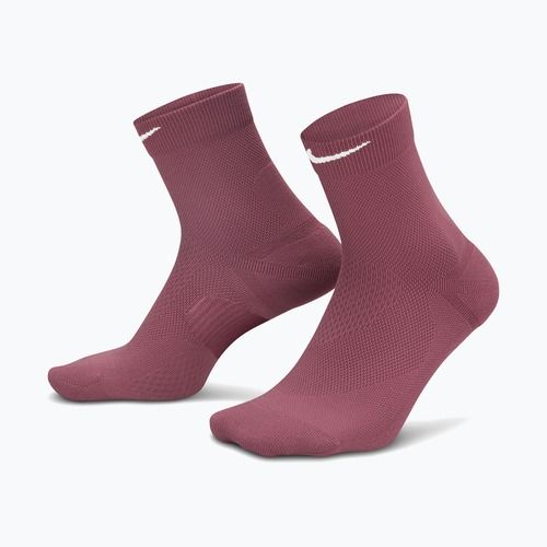 Calze Nike Run Midweight Micro Crew pink smoke/pink rise/white