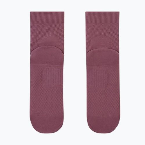 Calze Nike Run Midweight Micro Crew pink smoke/pink rise/white