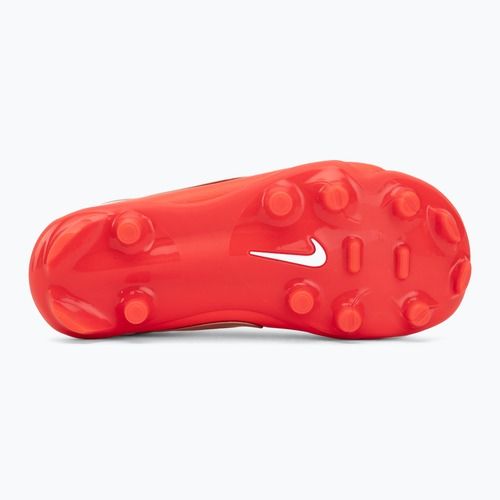 Scarpe da calcio bambino Nike Jr. Tiempo Maestro Academy white/bright crimson/blur