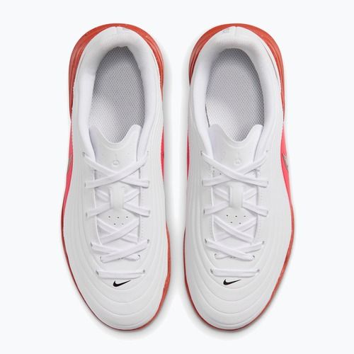 Scarpe da calcio bambino Nike Jr. Tiempo Maestro Club white/bright crimson/blur
