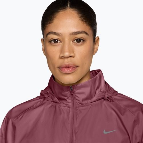 Giacca da running da donna Nike Tempo Repel pink smoke