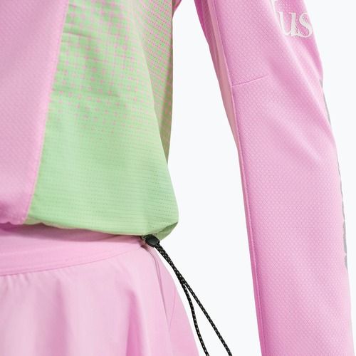 Longsleeve da running donna Nike Swift Jersey Top pink rise/illusion green