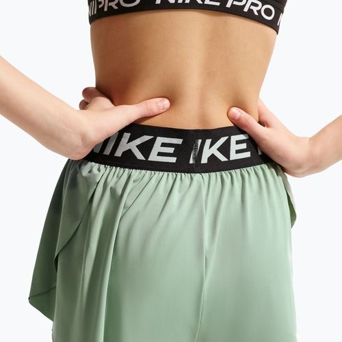 Pantaloncini bambini Nike Pro Dri-Fit 2in1 steam/black/white