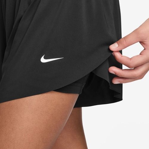 Pantaloncini bambini Nike Pro Dri-Fit 2in1 black/black/white