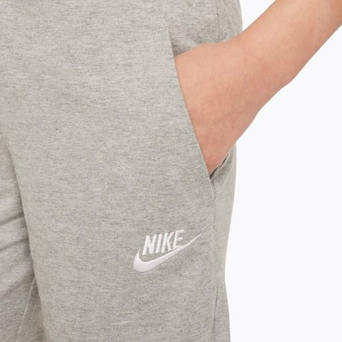 Pantaloncini bambini Nike Sportswear Club 6" dark grey heather/white