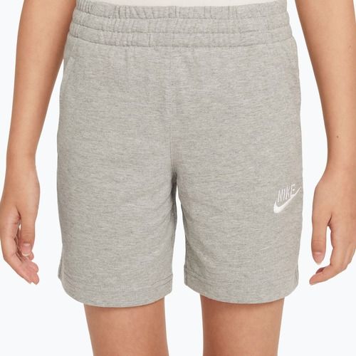 Pantaloncini bambini Nike Sportswear Club 6" dark grey heather/white