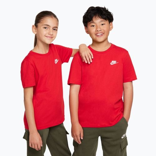 Maglietta per bambini Nike Sportswear university red