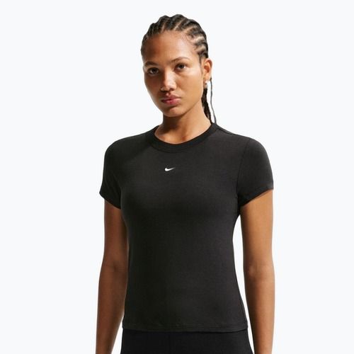 Maglietta da donna Nike Sportswear Chill Knit black/white