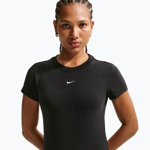 Maglietta da donna Nike Sportswear Chill Knit black/white