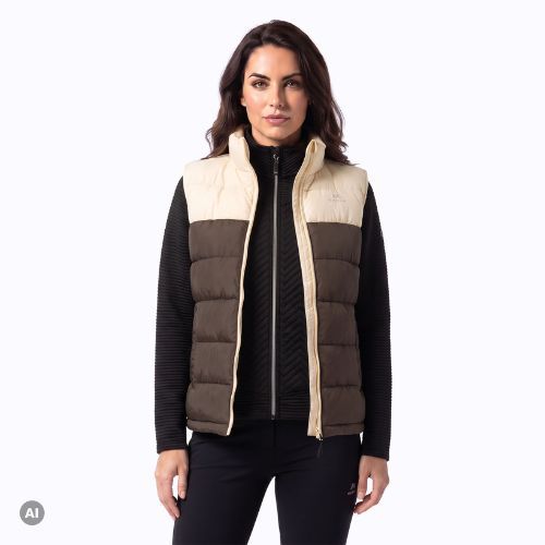Gilet donna KADVA Cryon WMNS marrone