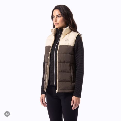Gilet donna KADVA Cryon WMNS marrone