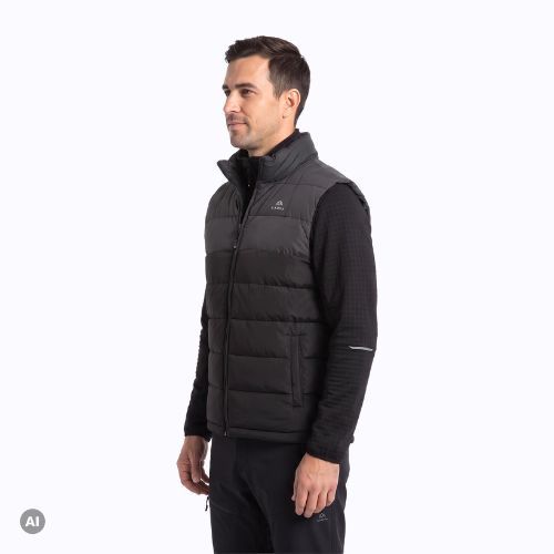 Gilet da uomo KADVA Cryon nero
