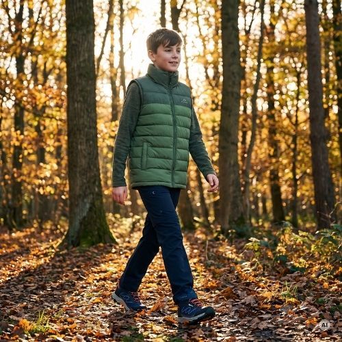 Gilet per bambini KADVA Cryon JR verde