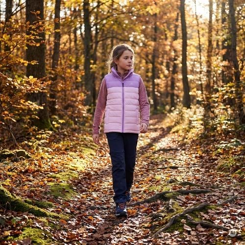 Gilet per bambini KADVA Cryon JR viola