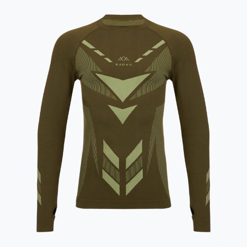 Completo intimo termico da uomo KADVA Alpinestep Thermo SH Light Plus Set Green