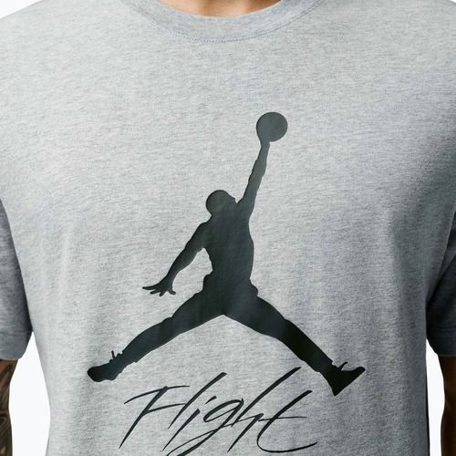 Koszulka męska Nike Jordan Jumpman Flight dark grey heather