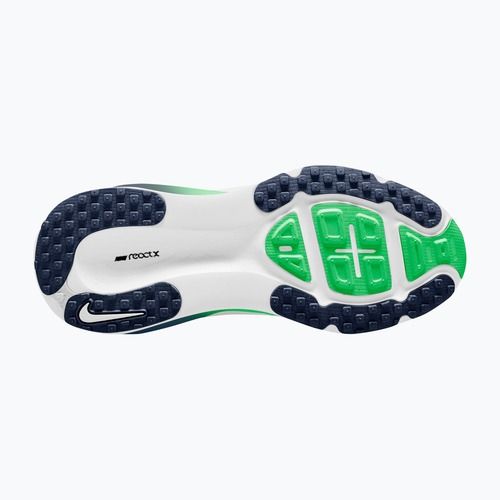 Scarpe da corsa Nike Vomero 18 bianco/verde brillante/blu notte