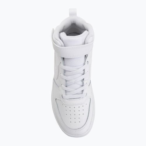 Scarpe per bambini Nike Court Borough Mid 2 white/white/white