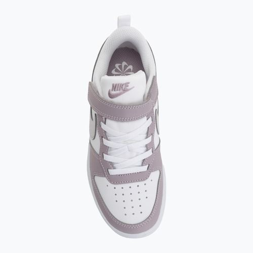 Scarpe per bambini Nike Court Borough Low Recraft white/plum fog/white/venice