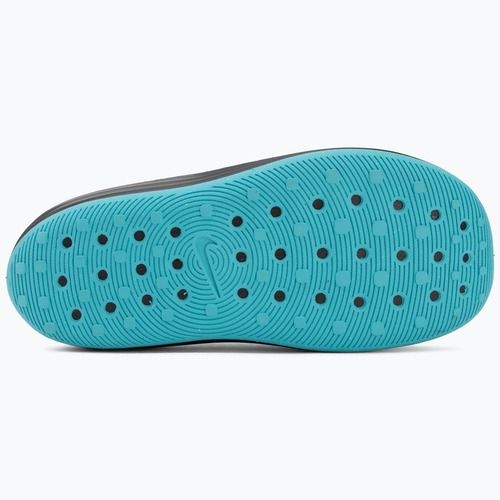 Ciabatte da uomo Nike ReactX Rejuven8 black/gamma blue/metallic silver