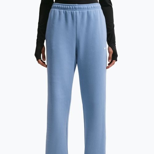 Pantaloni da donna Nike Studio Fleece work blue/sail