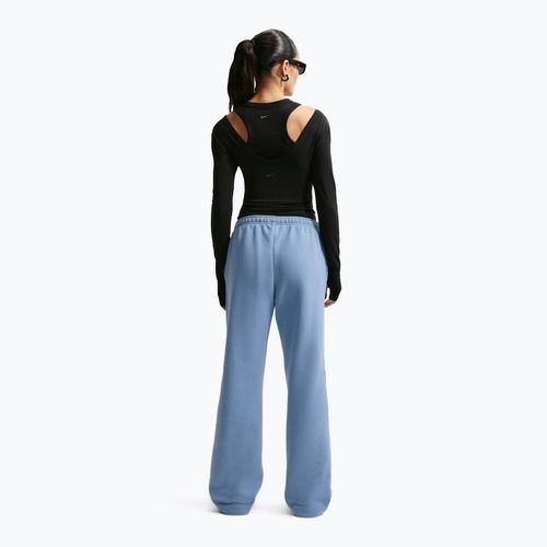 Pantaloni da donna Nike Studio Fleece work blue/sail
