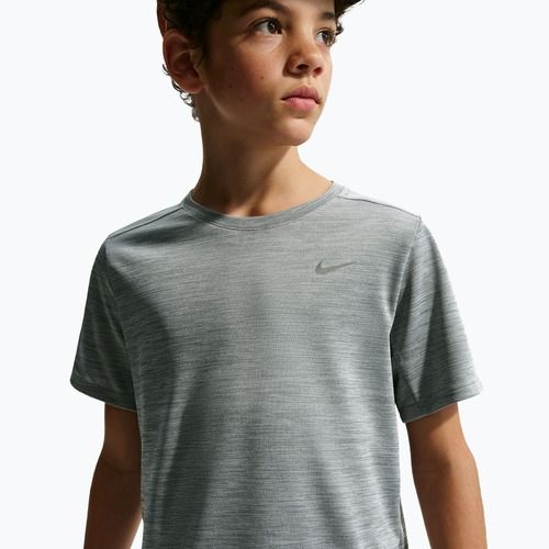 Maglietta per bambini Nike Miler smoke grey/heather
