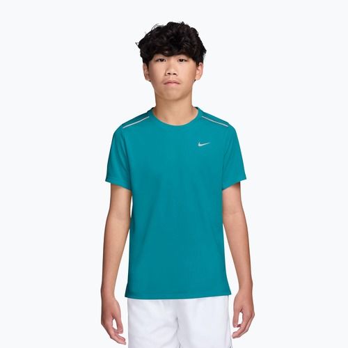 Maglietta per bambini Nike Miler bright spruce/energy/heather