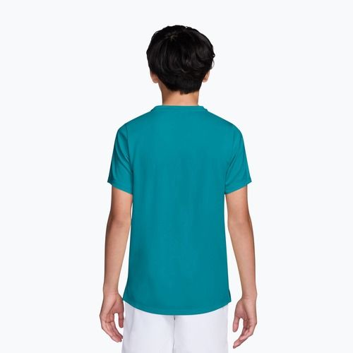 Maglietta per bambini Nike Miler bright spruce/energy/heather
