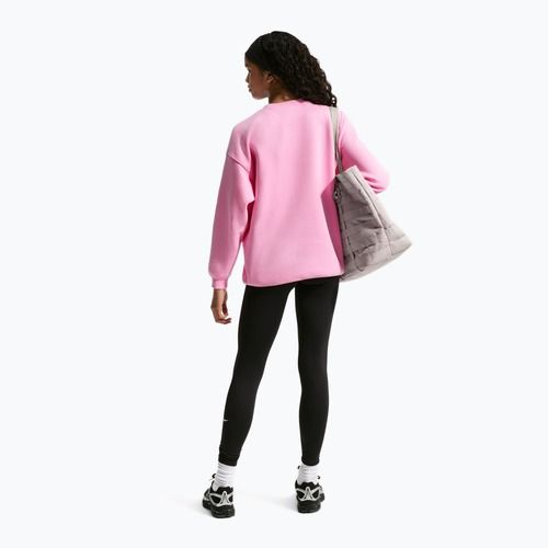 Felpa bambini Nike Sportswear Studio pink rise/white