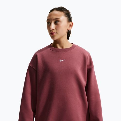 Felpa bambini Nike Sportswear Studio pink smoke/white