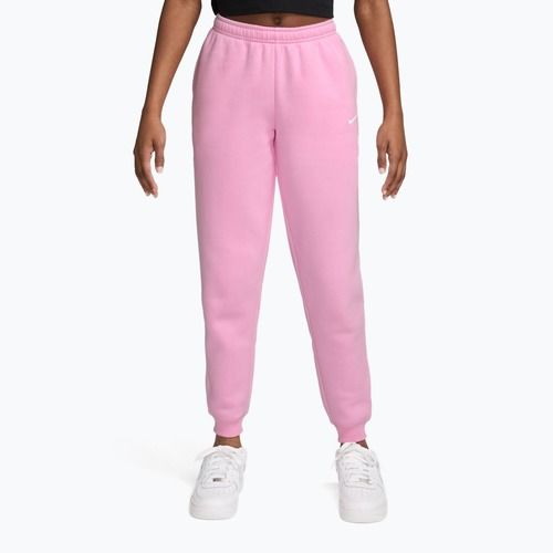 Pantaloni per bambini Nike Sportswear Studio pink rise/white