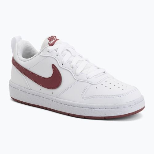 Scarpe Nike Court Borough Low Recraft bianco/fumo rosa