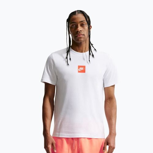 T-shirt da uomo Nike Sportswear white/black