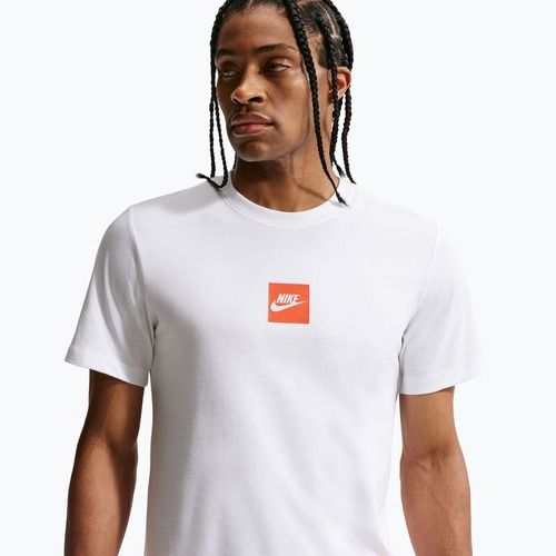 T-shirt da uomo Nike Sportswear white/black