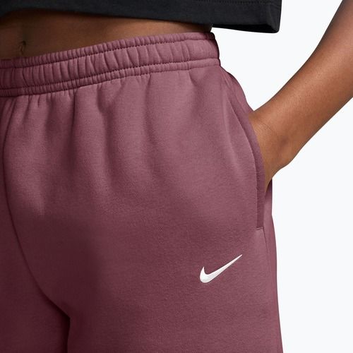 Pantaloni per bambini Nike Sportswear Studio Fleece pink smoke/white
