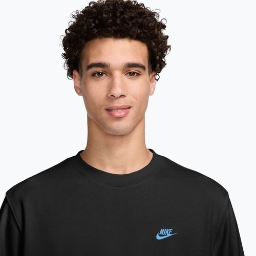 Felpa da uomo Nike Club black/football blue