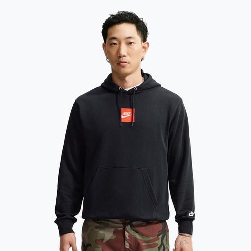 Felpa da uomo Nike Sportswear Club black/black/white
