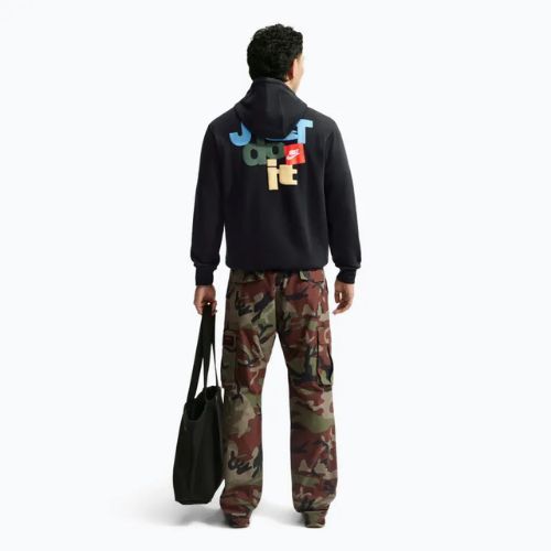 Felpa da uomo Nike Sportswear Club black/black/white