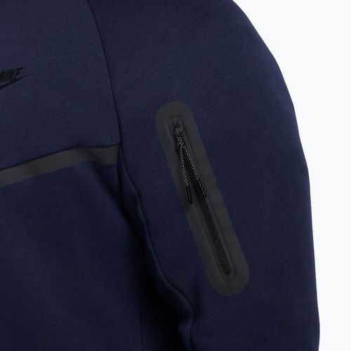 Felpa da uomo Nike Tech obsidian/black