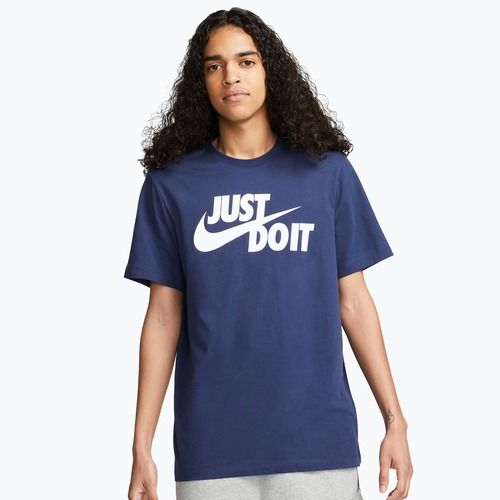 T-shirt da uomo Nike Sportswear JDI midnight navy/white
