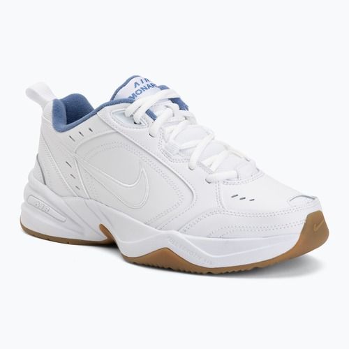 Scarpe da allenamento uomo Nike Air Monarch IV white/indigo storm/gum light brown/white