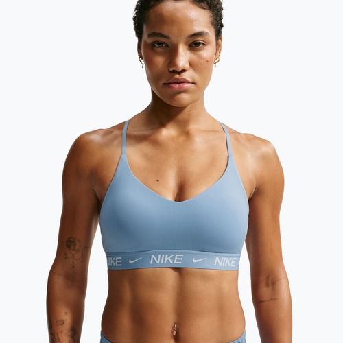 Reggiseno sportivo Nike Indy Light Support work blue